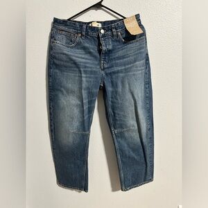 Madewell Darted Barrel-Leg Jean - 27 Petite